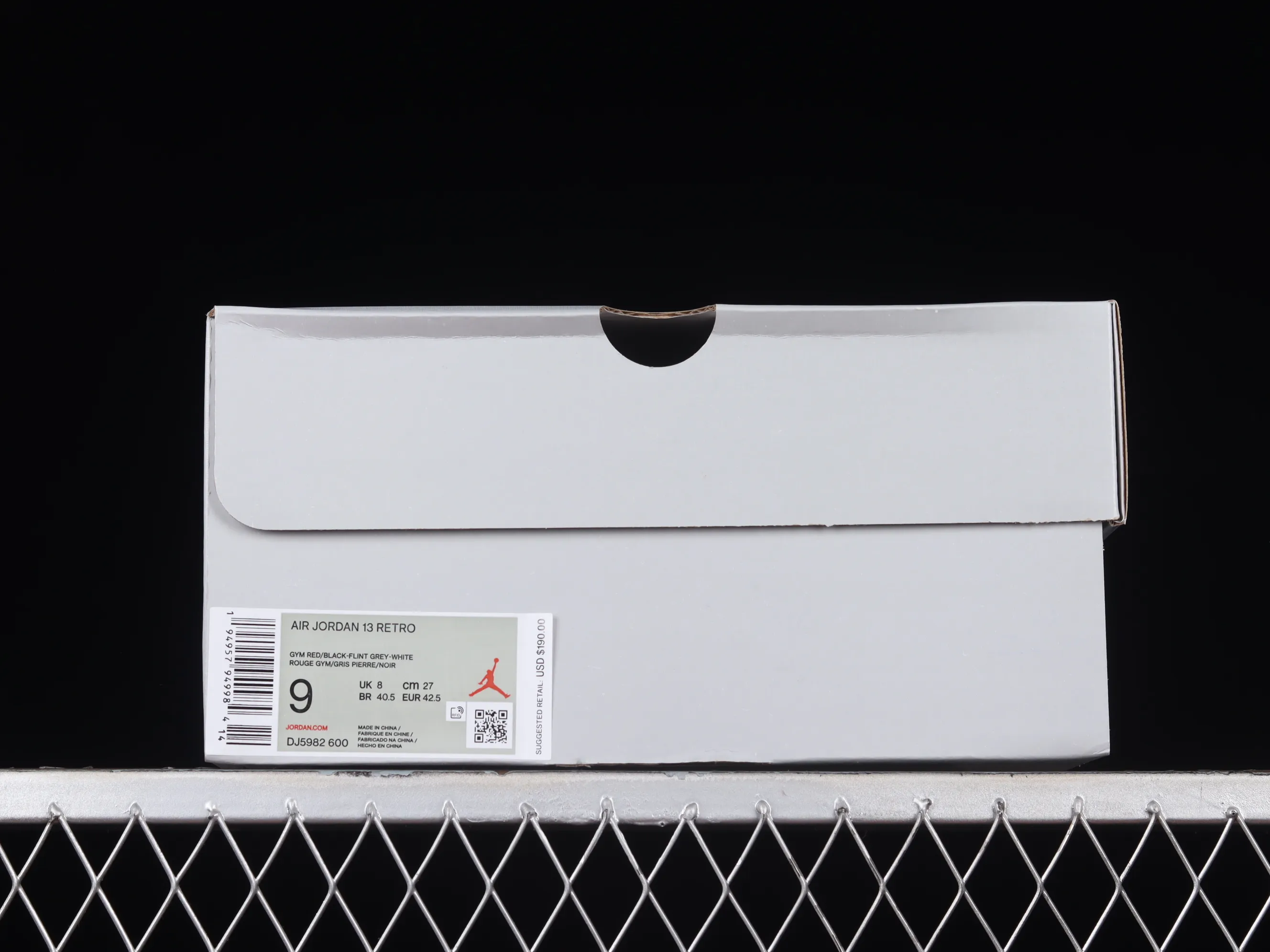 All categories Air Jordan Jordan series basketball shoes Air Jordan 13 pure original special price Air Jordan 13 Retro AJ13 white gray red 3M reflective DJ5982-600